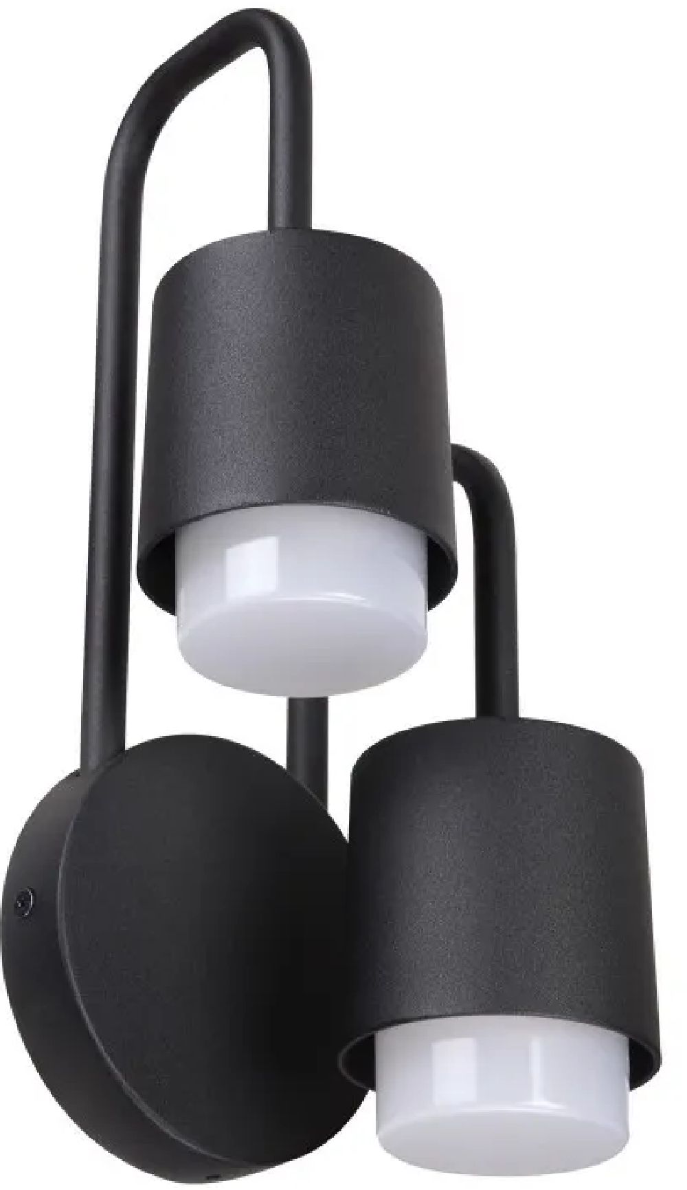 Italux Sorano kinkiet zewnętrzny 2x6 W czarny C49-2/BK-9