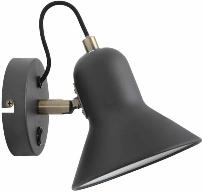 Light Prestige Astama kinkiet 1x40W czarny LP-1122/1WBK