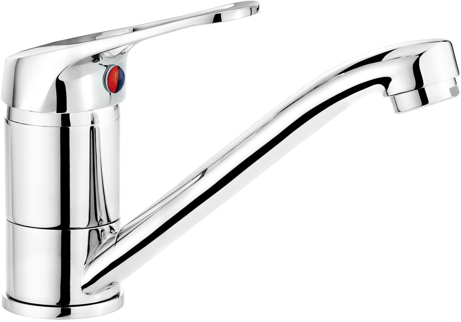 Deante Neo Lobo bateria umywalkowa stojąca chrom BYU_026M