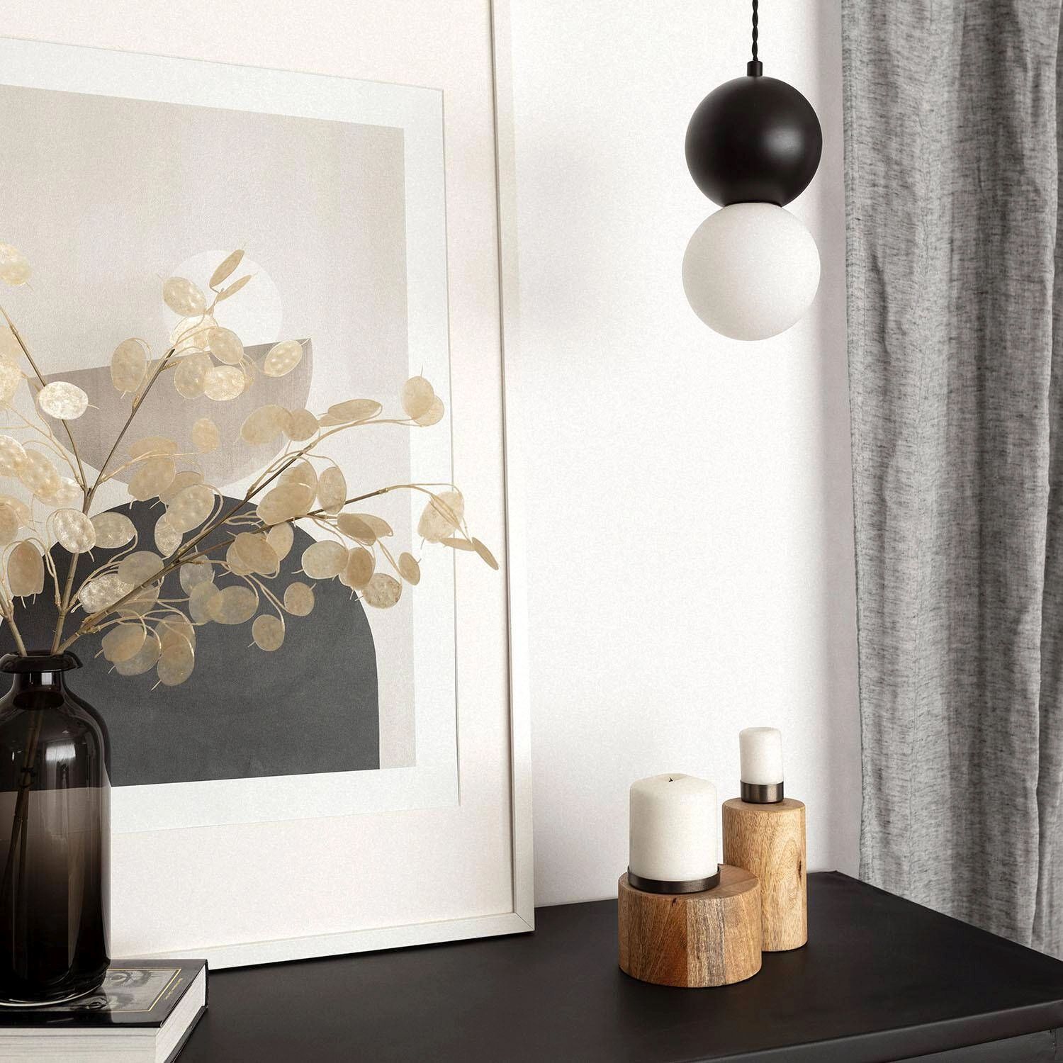 Abruzzo Duo lampa wisząca 1x12 W czarna ABR-LWMC-DIZZ4 - Wysyłka w 24h