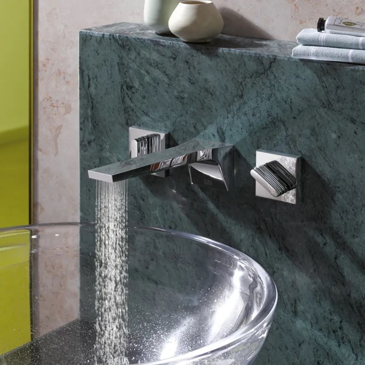 Dornbracht CL.1 wylewka umywalkowa ścienna chrom 13800705-00