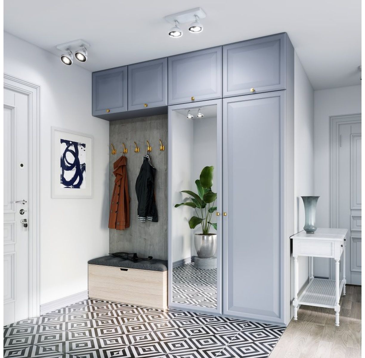 GTV Wally lampa podsufitowa 2x40 W biała OS-WALLY2-00-DEC