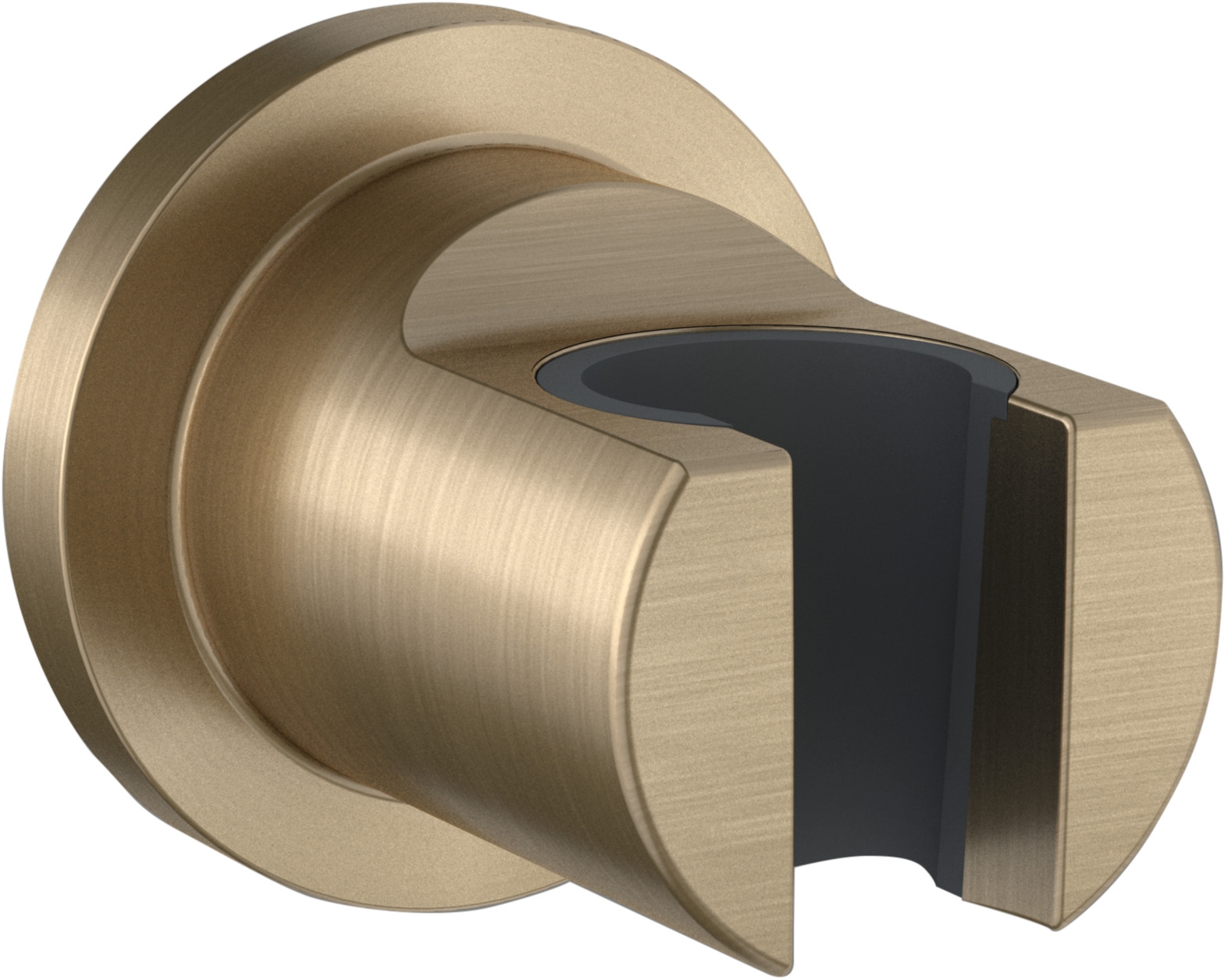 Kludi Nova Fonte Puristic uchwyt prysznicowy brązowy szczotkowany 20552N1-15