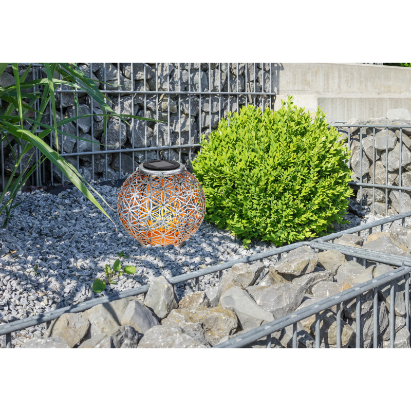 Globo Lighting Solar lampa solarna stojąca 1x0,06 W srebrny 36741 - Wysyłka w 24h