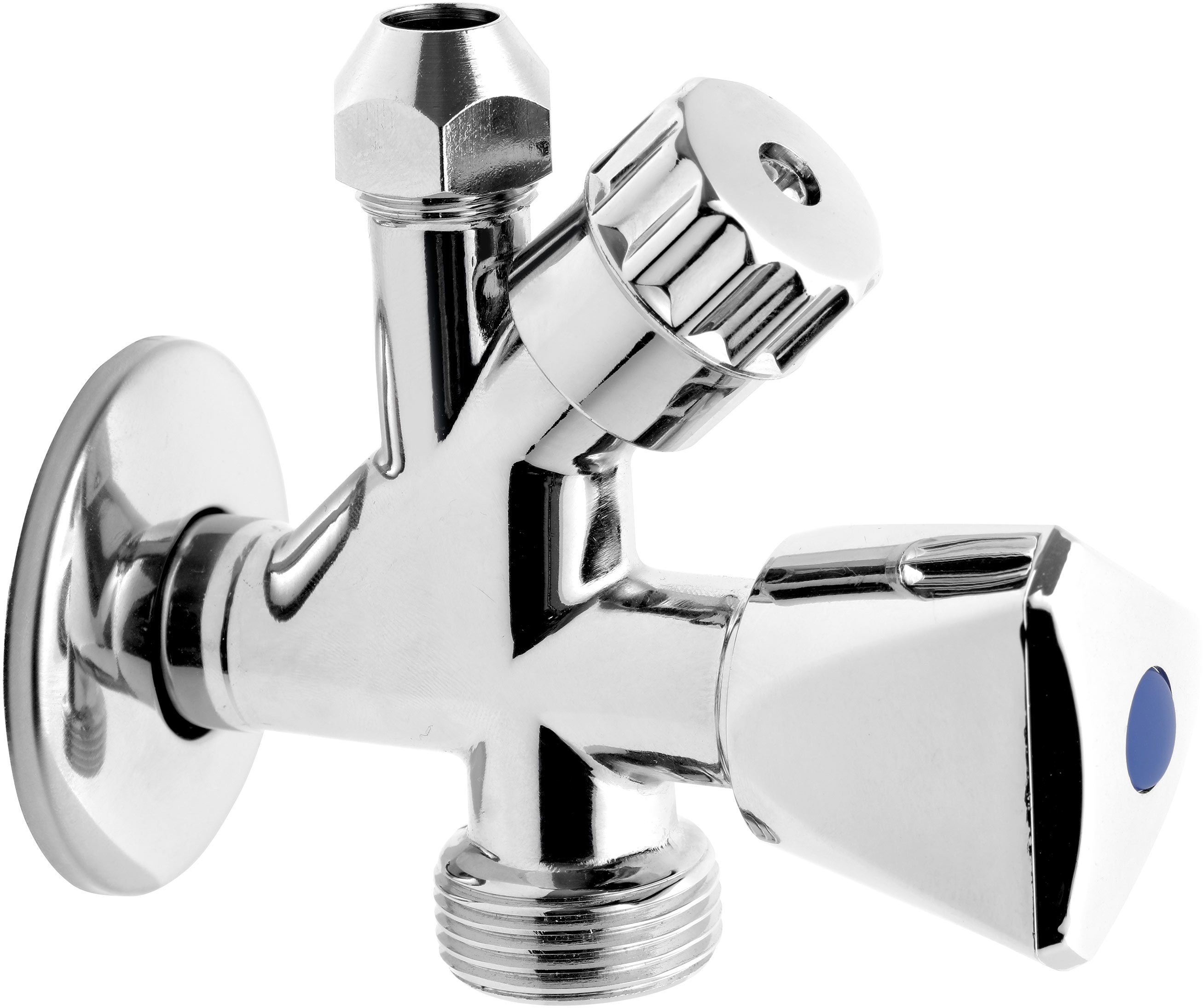 Ferro zawór grzybkowy podwójny chrom CF5104