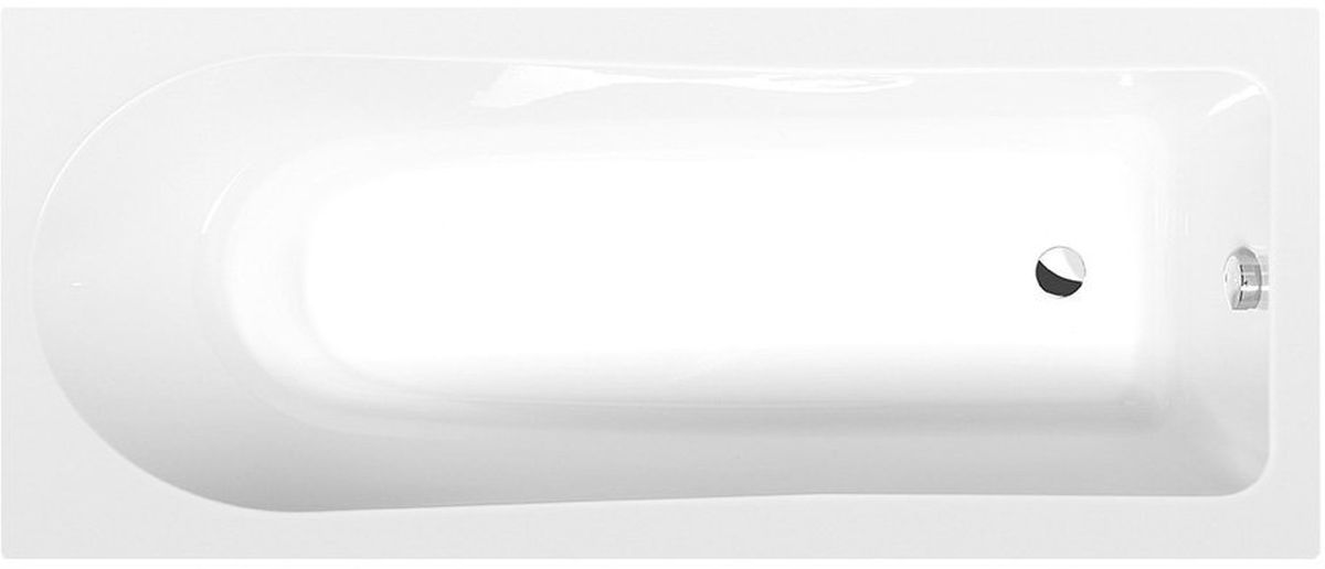 Polysan Lisa Slim wanna prostokątna 170x70 cm biała 87111S