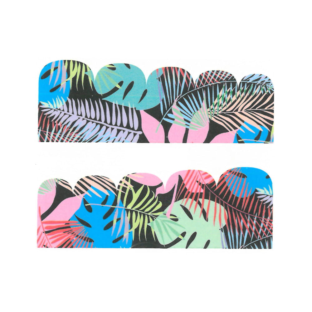 Naklejki wodne do paznokci rośliny BN-962