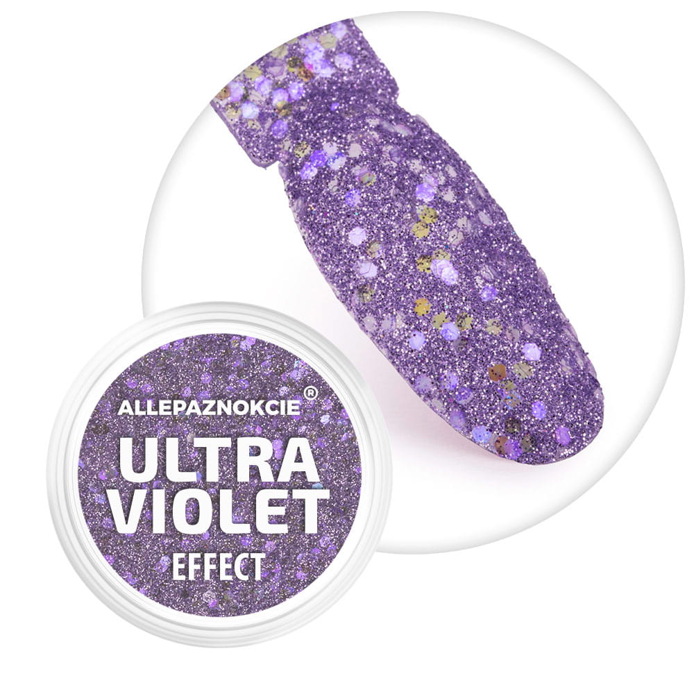 Pyłek do paznokci Ultraviolet Effect Allepaznokcie 1 g Nr 09