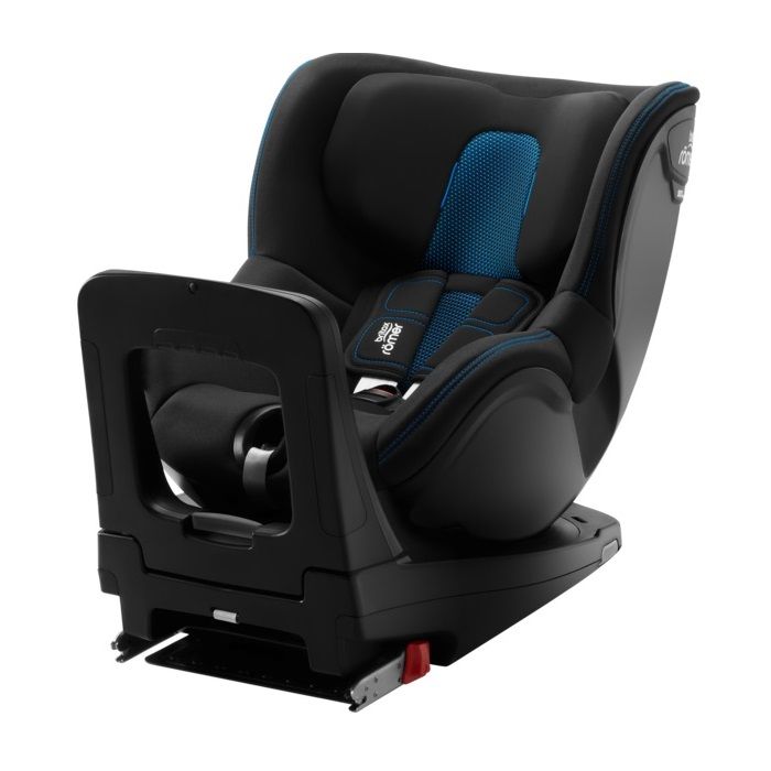 Britax Romer Dualfix M i-Size V22 - fotelik samochodowy dla dzieci od 61 do 105 cm wzrostu, do 18 kg-Cool Flow - Blue