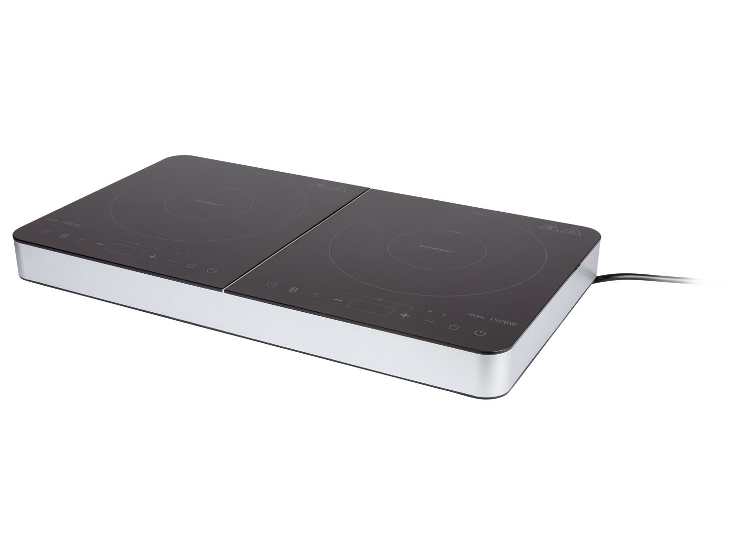 Silvercrest Kitchen Tools Podwójna płyta indukcyjna kuchenna, 3500 W