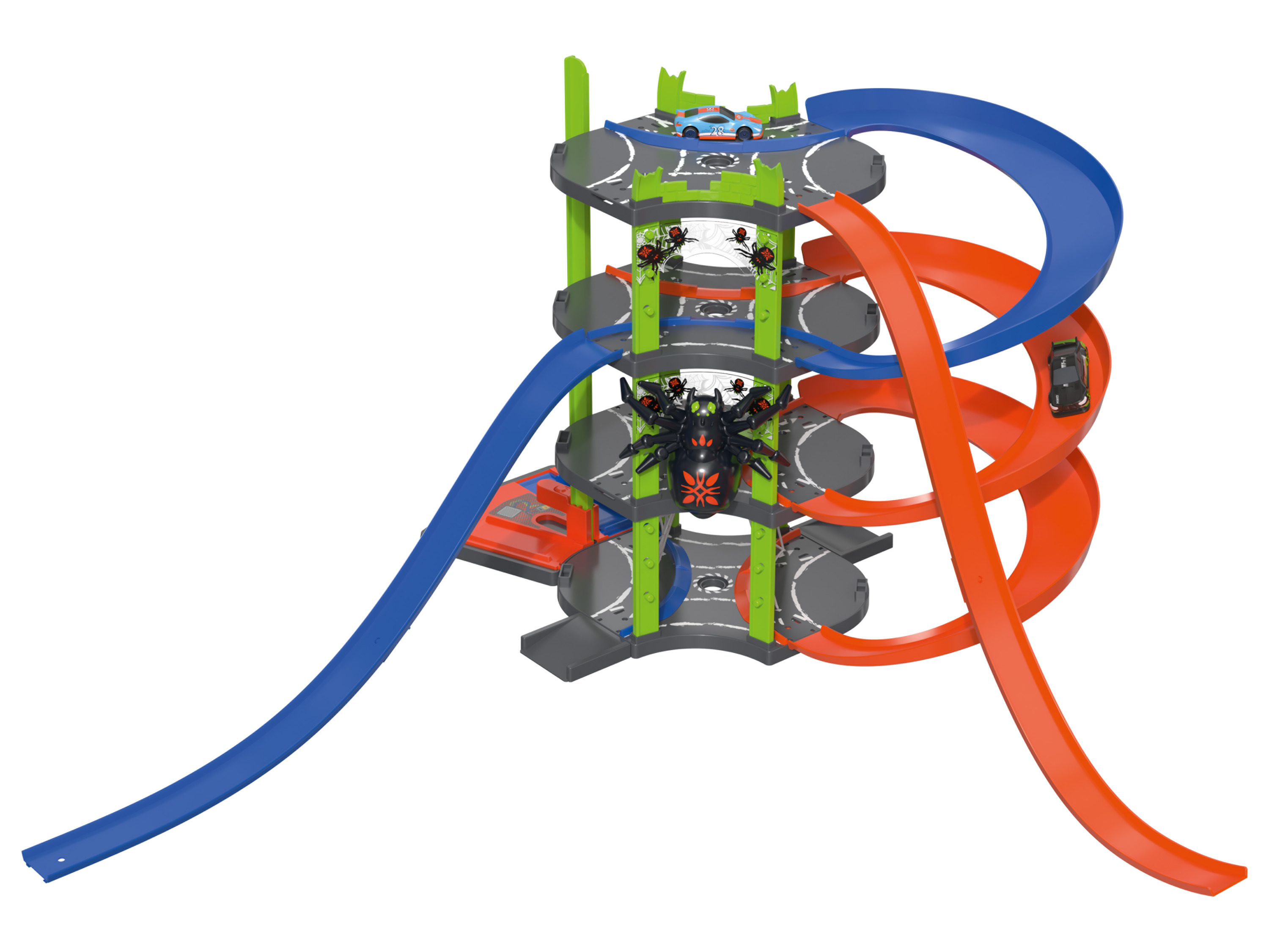 Playtive Parking dla Pojazdów, Ucieczka przed Pająkiem, 15 elementów