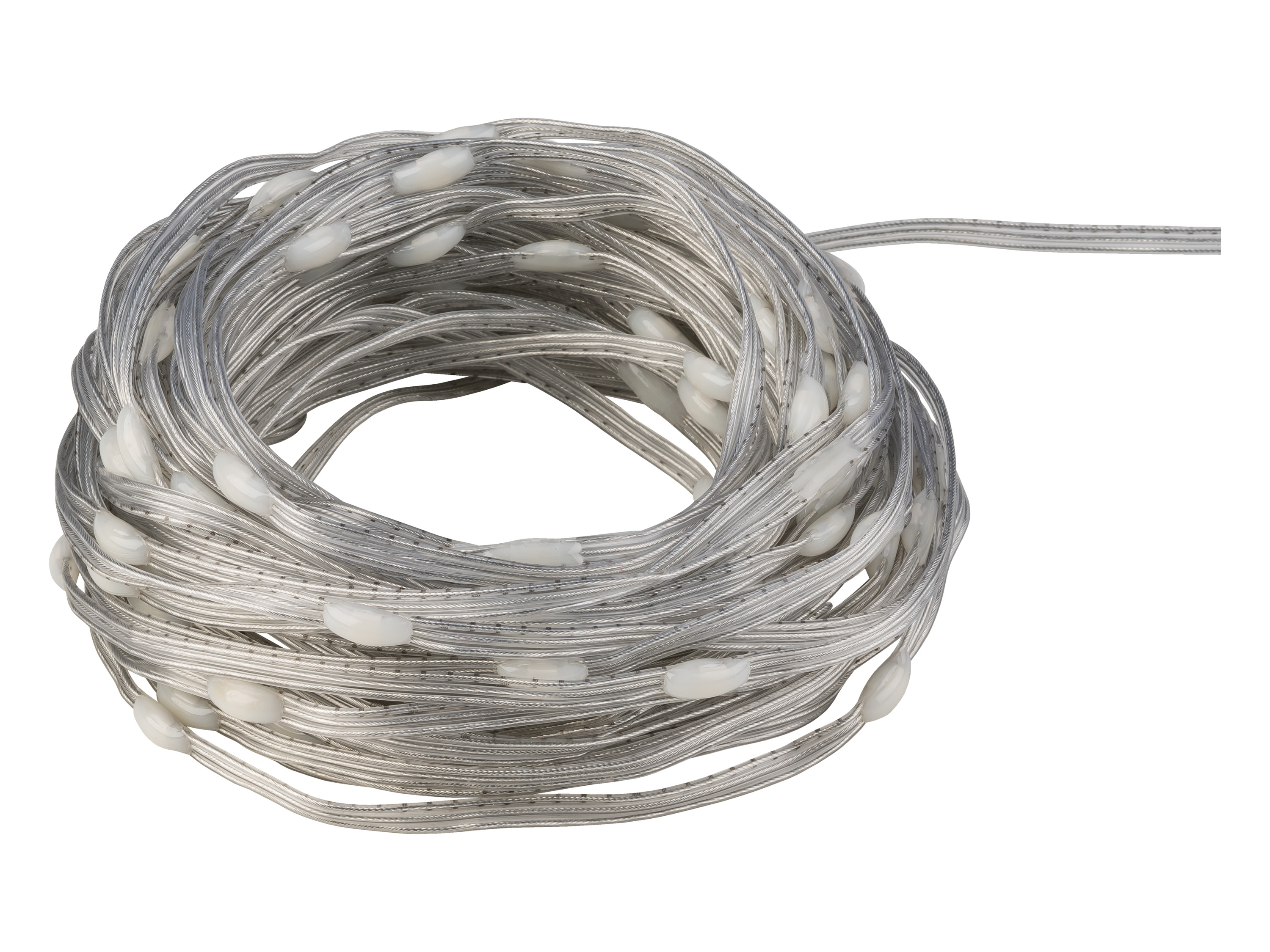 Livarno home Łańcuch świetlny LED z czujnikiem audio Przezroczysty