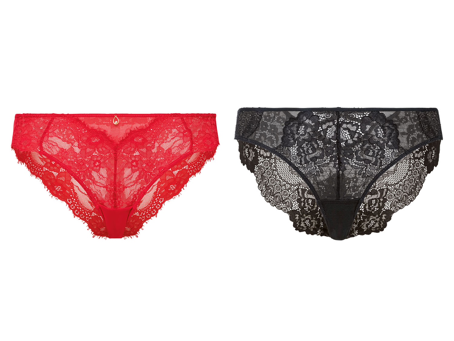 esmara Figi damskie z koronką, 2 pary S36/38