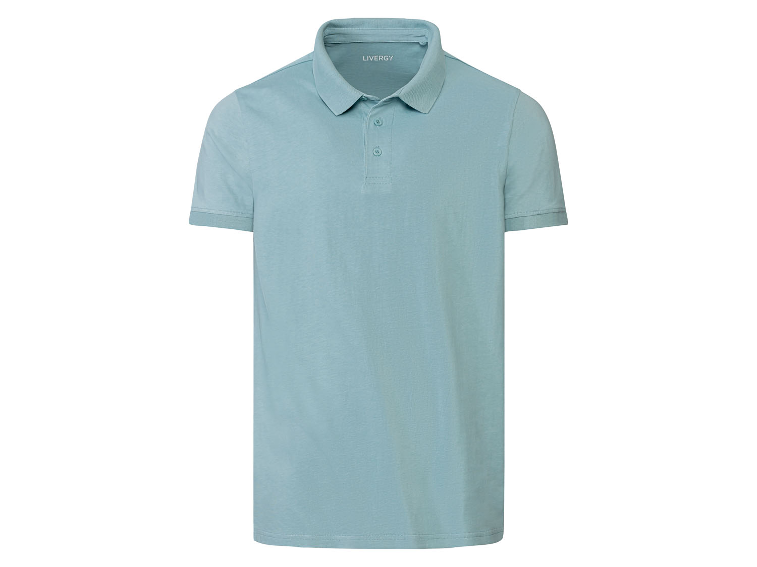 Livergy Męska koszulka polo, krój dopasowany S44/46, Miętowy