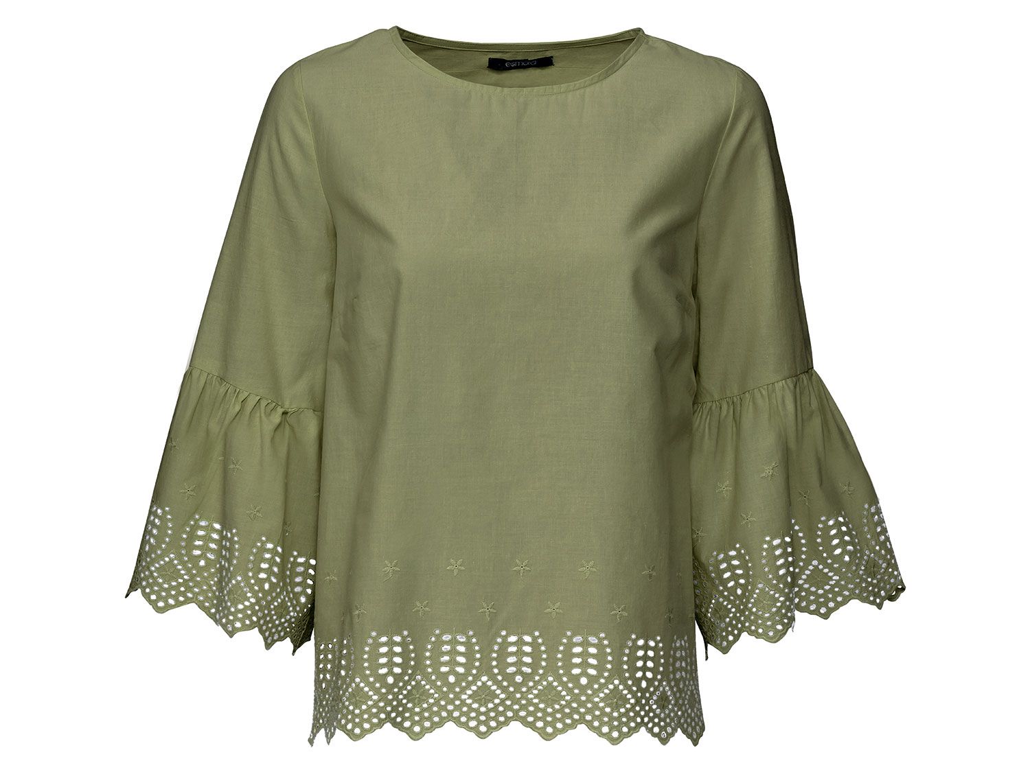 esmara Bluzka damska w stylu boho Khaki, 42