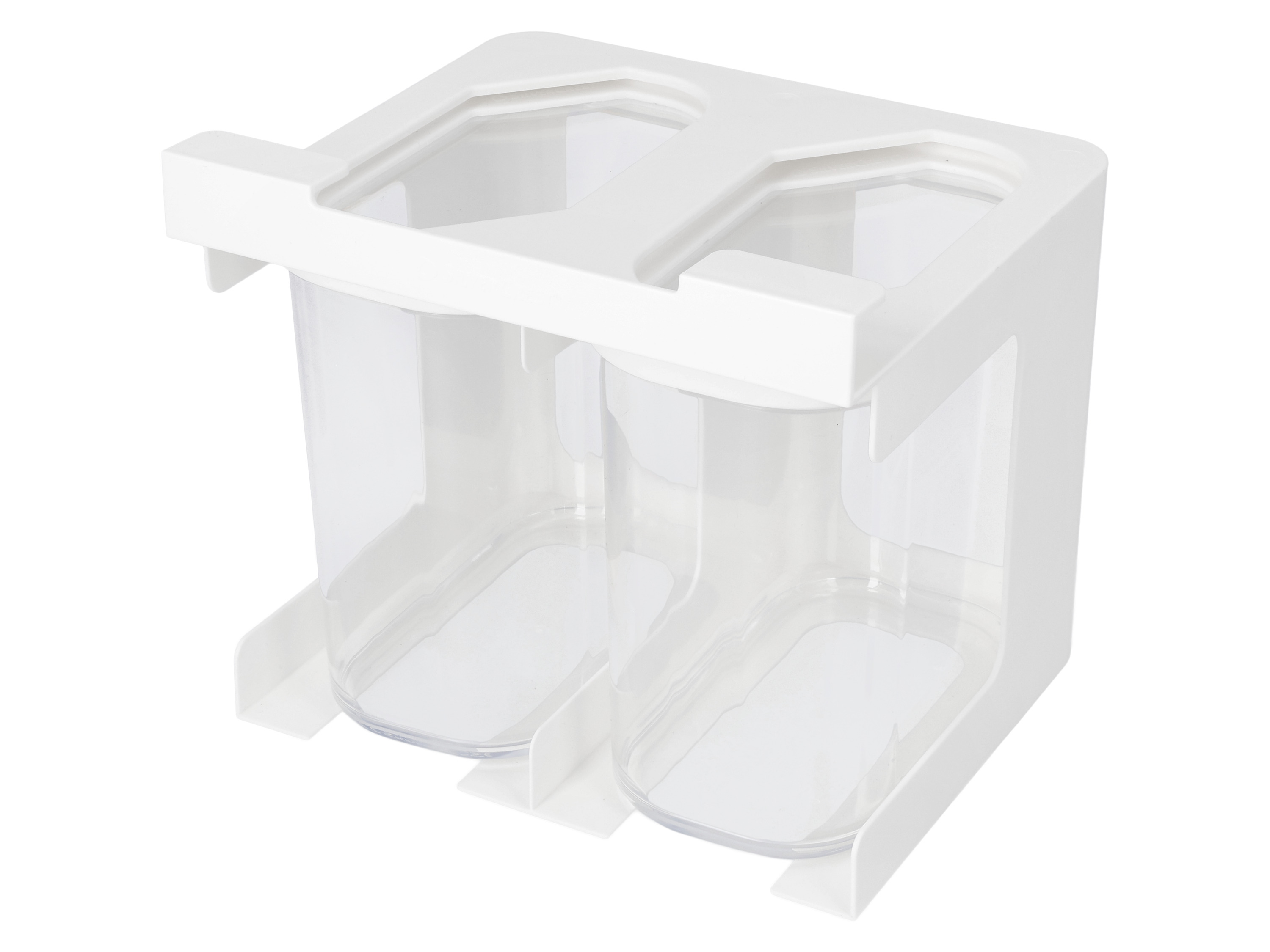 Silvercrest Zestaw pojemników do przechowywania Wysoki schowek pod półką