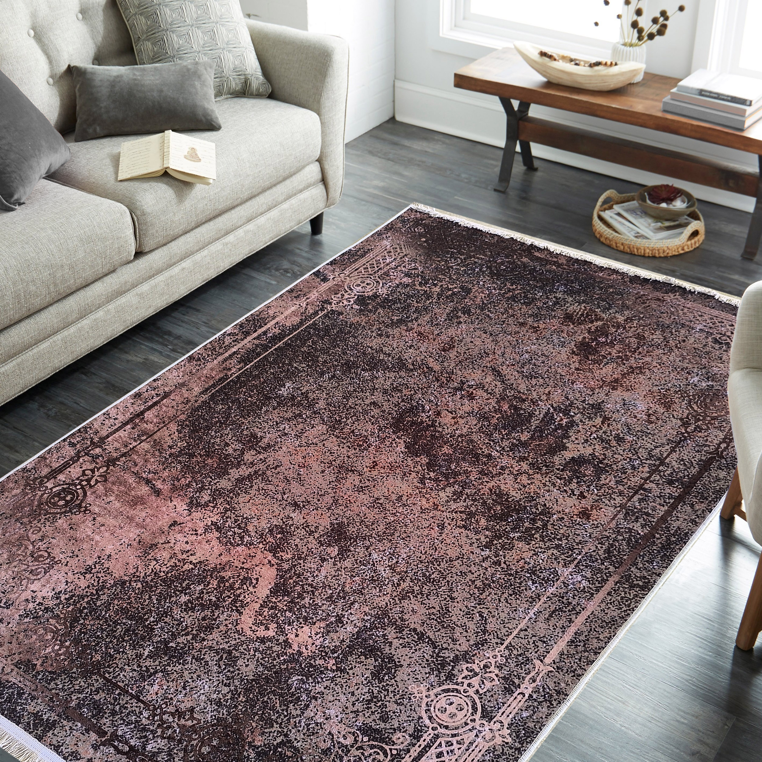 Dywan - 60 x 100 cm - Wielokolorowy - Nowoczesny - Dywanopol