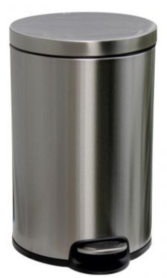 Darmowa Dostawa - Kosz na śmieci 20 l stal Merida Silent Serene KIM415