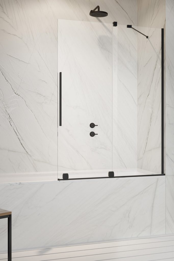 Darmowa Dostawa - Parawan nawannowy dwuczęściowy Radaway Furo PND II 101096385401R/101125940101