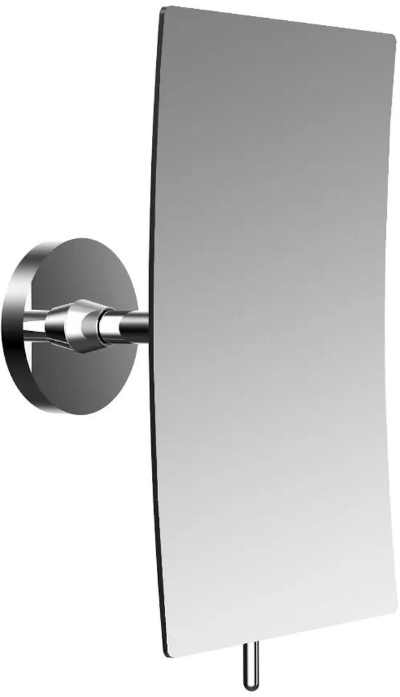 Darmowa Dostawa - Lusterko kosmetyczne 13.2x20.8 cm prostokątne chrom Emco Pure 109400107