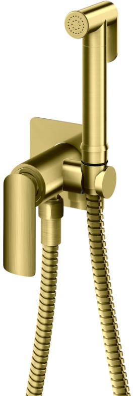 Darmowa Dostawa - Bateria bidetowa podtynkowa złota Kohlman Experience Brushed Gold QW135EGDB