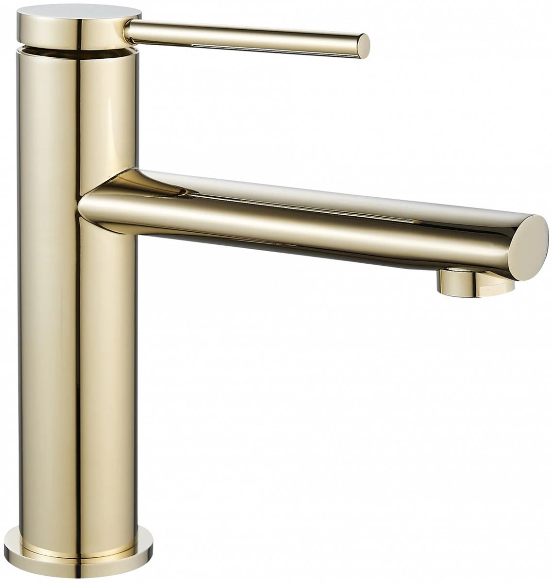 Darmowa Dostawa - Bateria umywalkowa stojąca złota Rea Oval REAB6515