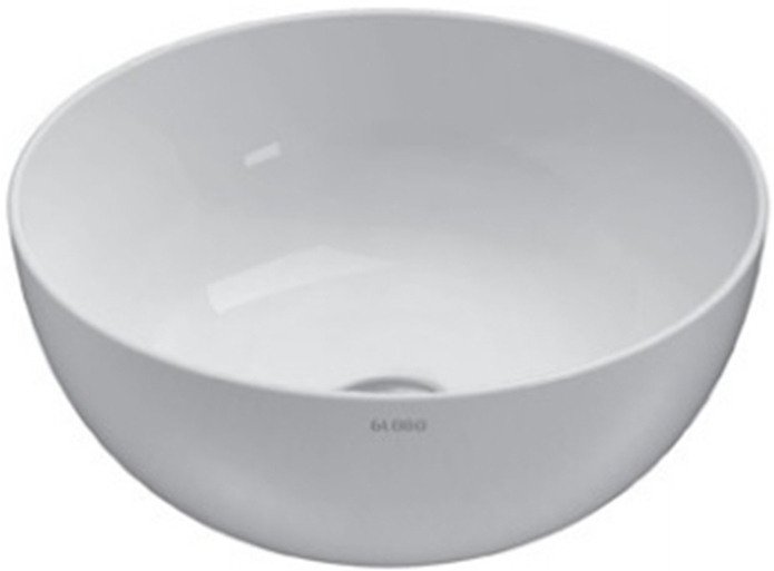 Darmowa Dostawa - Umywalka 37x37 cm okrągła nablatowa biała Globo T-Egde B6T37BO