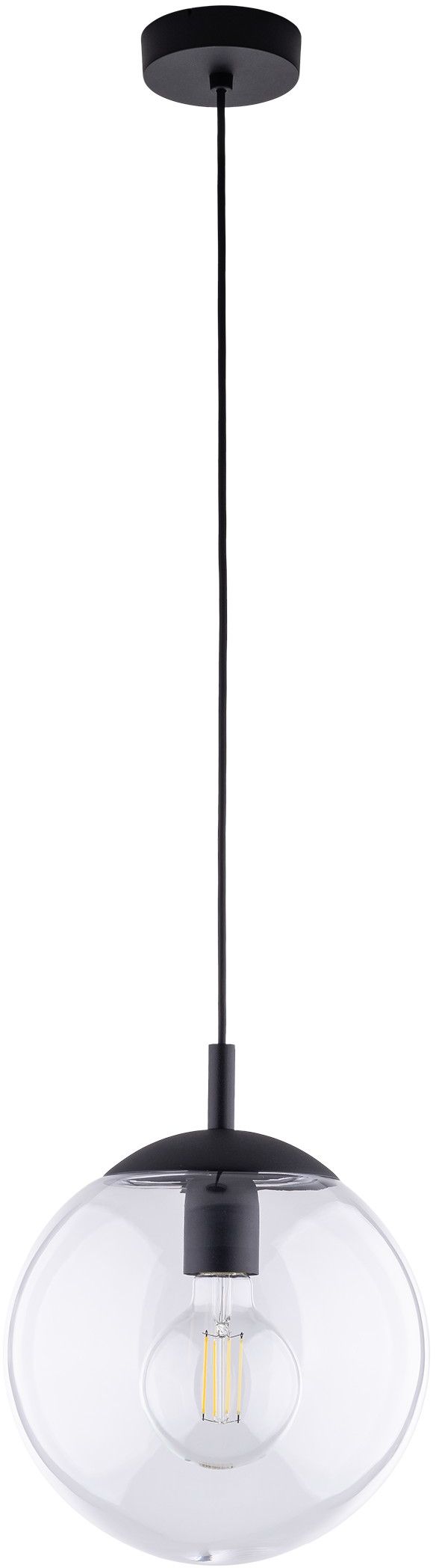 Darmowa Dostawa - Lampa wisząca 1x15 W czarny TK Lighting Esme 3266