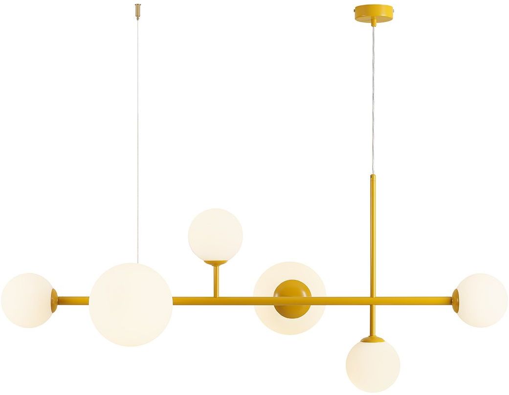 Darmowa Dostawa - Lampa wisząca żółta Aldex Dione 1092K14