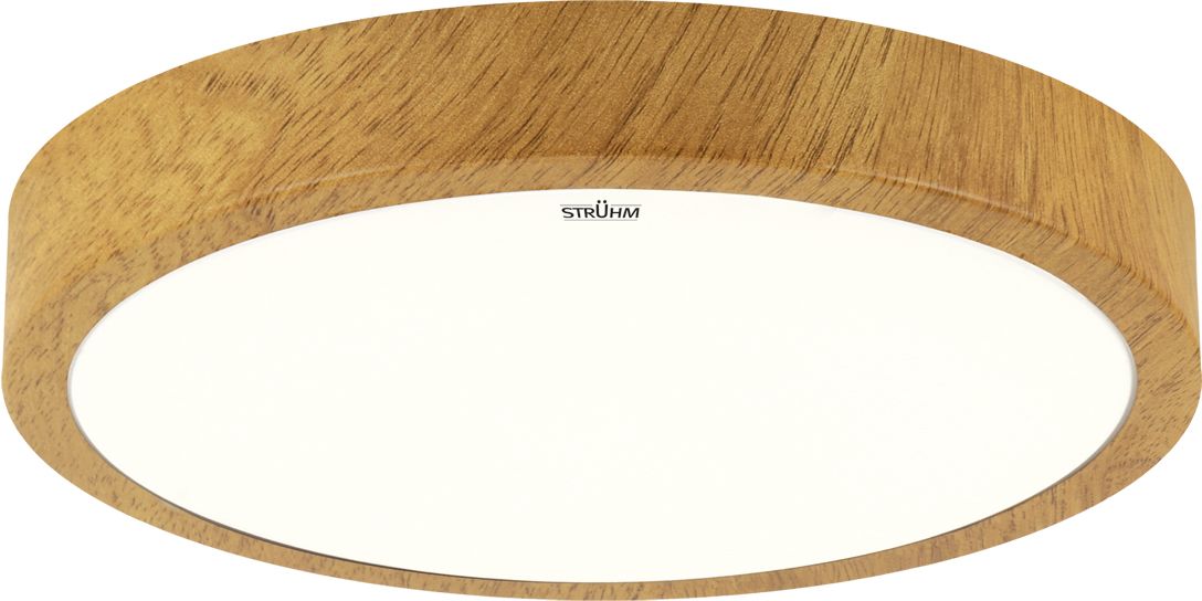 Darmowa Dostawa - Plafon 1x36 W drewno Strühm Atut 04153