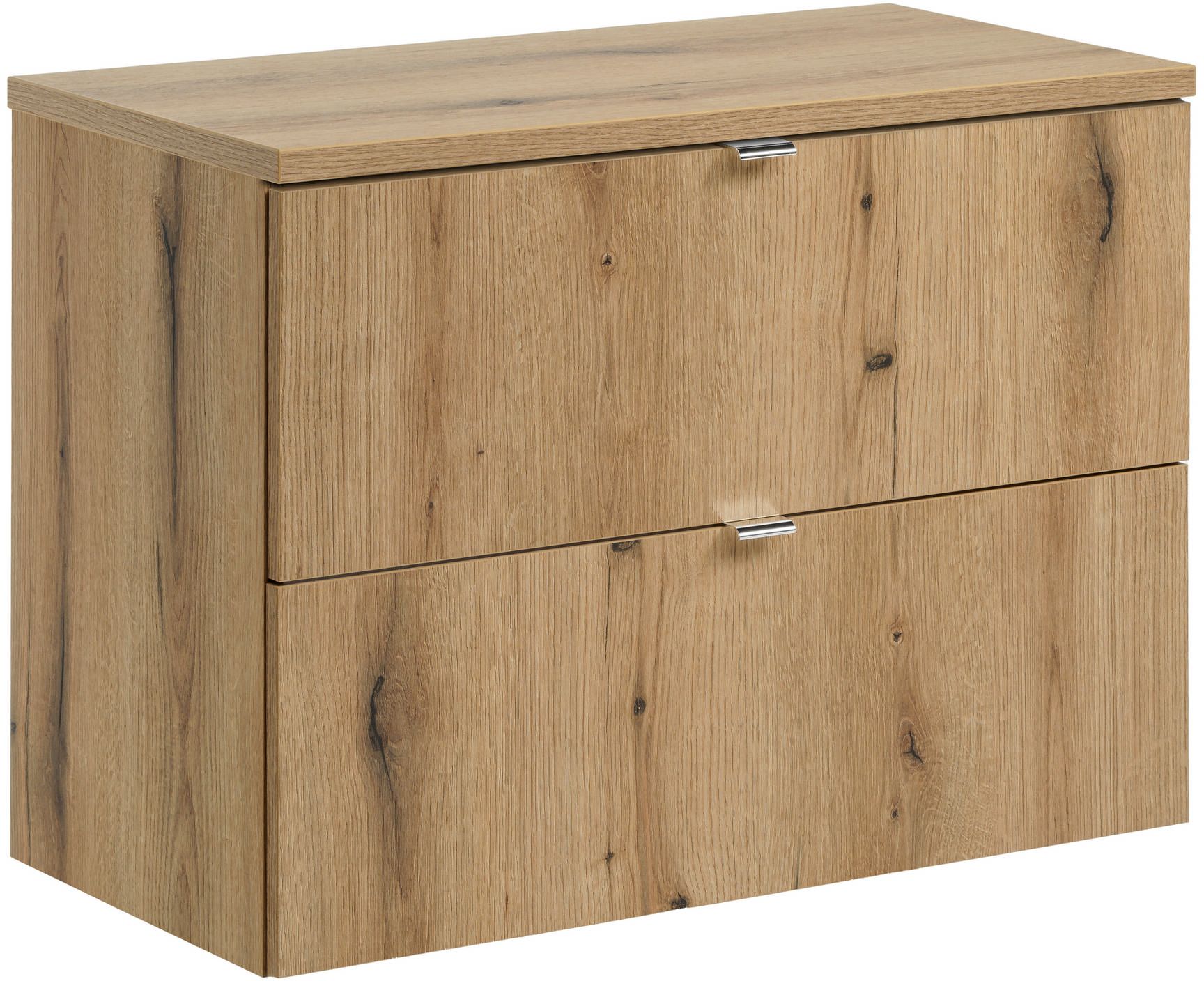 Darmowa Dostawa - Szafka z blatem 80x40x57 cm podumywalkowa wisząca dąb Comad Nova Oak SETNOABOAK80CMS