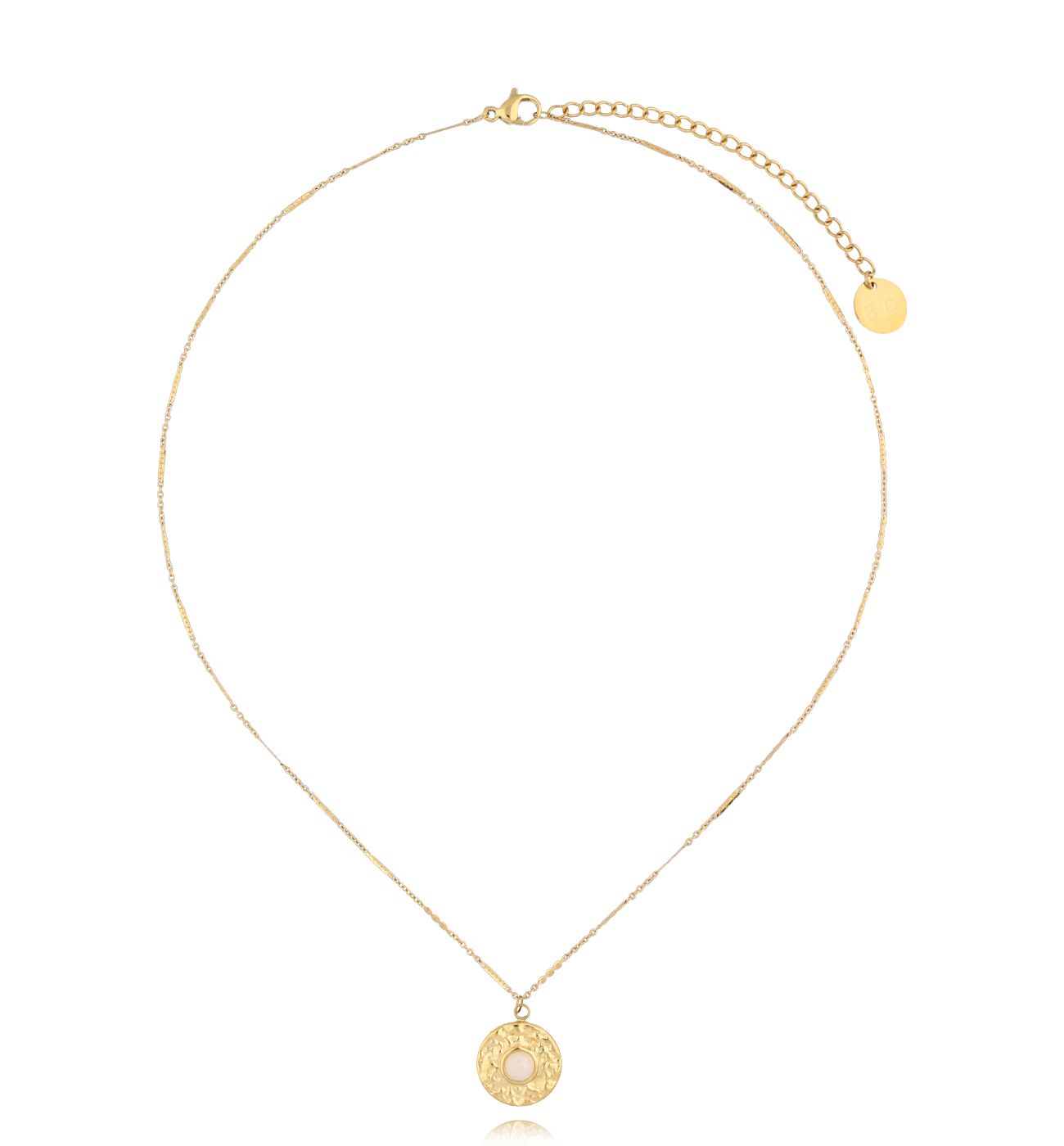 Naszyjnik złoty z zawieszką Grethe NSY0124 - By Dziubeka