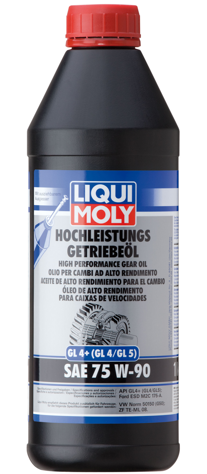 LIQUI MOLY HOCHL. GETRIEBEOIL GL 4+ SAE 75W90 1L 20462 - Petrostar