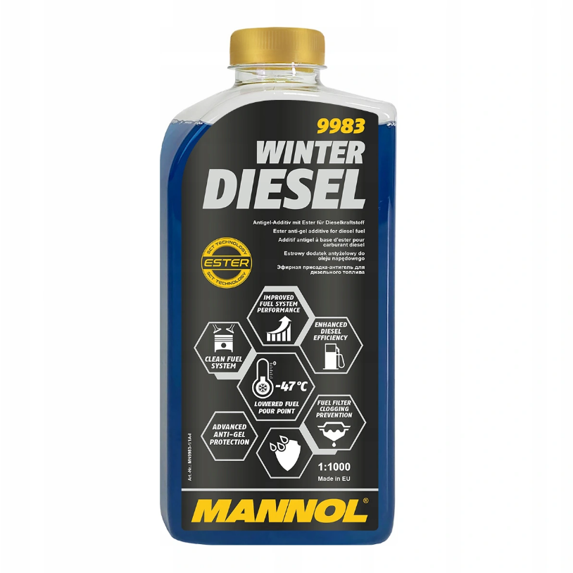 MANNOL 9983 ZIMOWY DEPRESATOR DO DIESLA 1L - Petrostar
