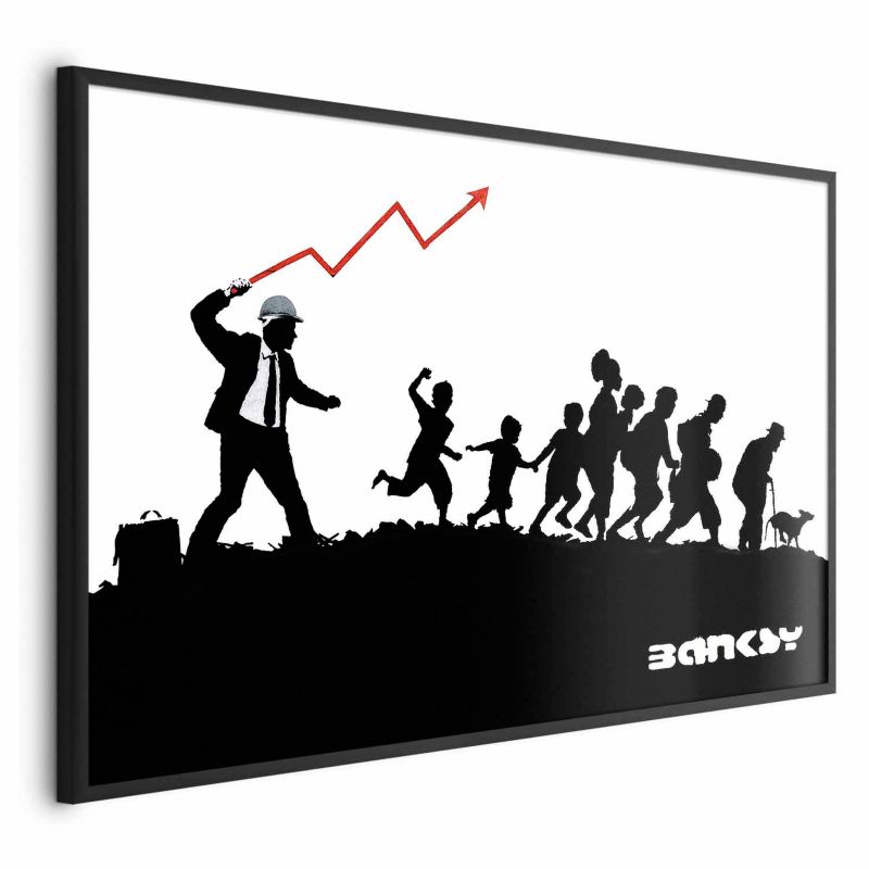 Plakat Artgeist Wyścig 60x40 cm z ramą czarną bez marginesu 1 szt