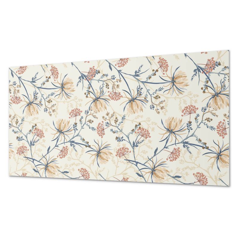 Płytki Winylowe ArtPrintCave 60x30 cm Kwiatowy wzór na tle 6 szt.