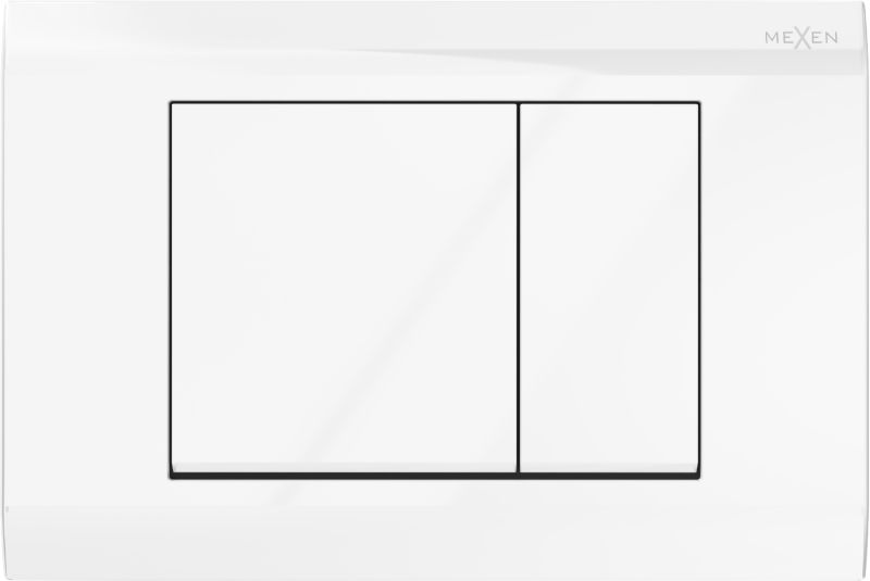 Przycisk pneumatyczny Mexen Fenix Air 01 biały błyszczący 1 szt.