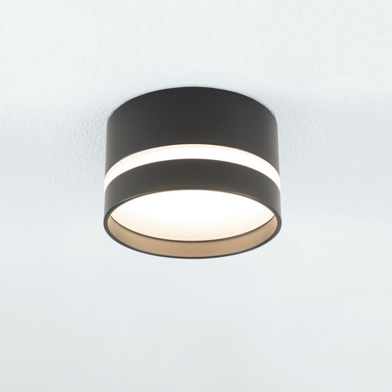 Oprawa sufitowa wpuszczana Nowodvorski Lighting Murter czarna 1 x GX53 x 12W IP20 wym: 7,5 x 7,5 x 8,19 cm okrągła - 1 szt.