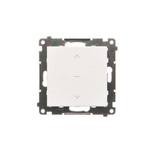 Łącznik żaluzjowy Kontakt-Simon S55 trójpozycyjny 1-0-2 biały mat 1 szt,