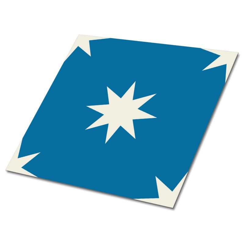 Kafelki samoprzylepne Tulup 30x30 cm Gwiazda Wielkanocna. 9 szt.