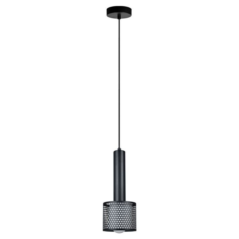 Lampa wisząca Light Prestige AMO czarna 1xE27x15W wym:150x12x12cm IP20 -1 szt.