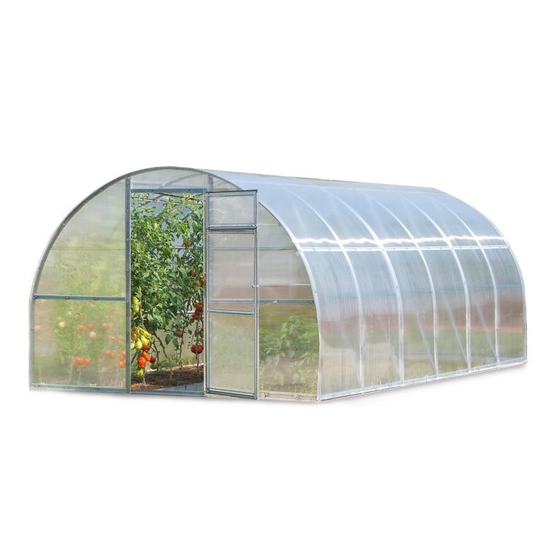 Szklarnia z poliwęglanu Lun Fix w kształcie tunelu 3x8m 20x20mm 3mm 1szt.