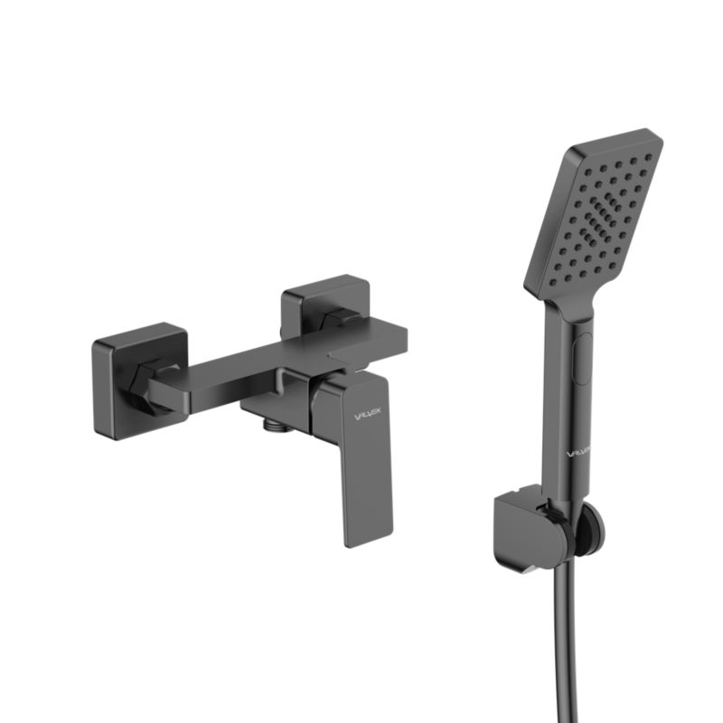 Bateria prysznicowa Valvex Harris z akcesoriami gun metal