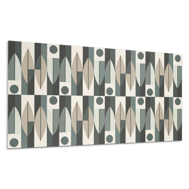 Panel samoprzylepny Wallfluent 100x50 cm Geometria w abstrakcyjnym stylu 1 szt.