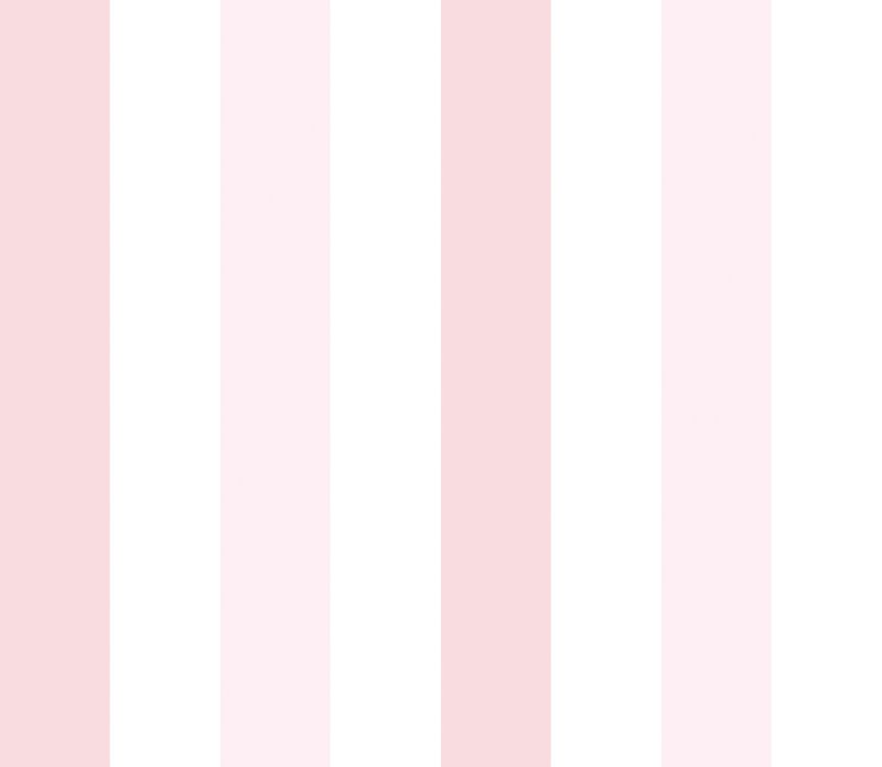 Tapeta Sanders & Sanders paski delikatnego różuIbiałym 53 cm x 10 m - 1 rol.