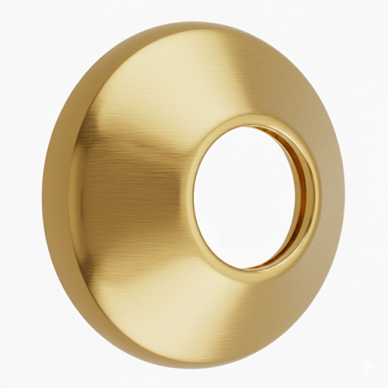 Rozeta montażowa Hytti Fluxio fi 32 złota miedziana