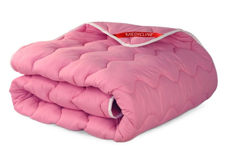 Kołdra całoroczna Aio Factory antyalergiczna mikrofibra silikon różowa 155x220 cm 1szt