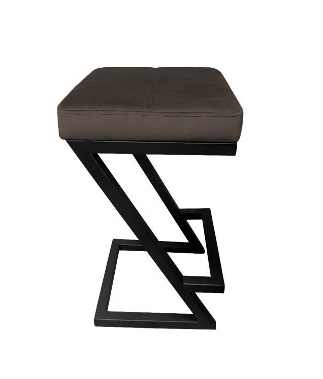 Hoker niski ZAZU VELVET brązowy ATOS 1 szt.