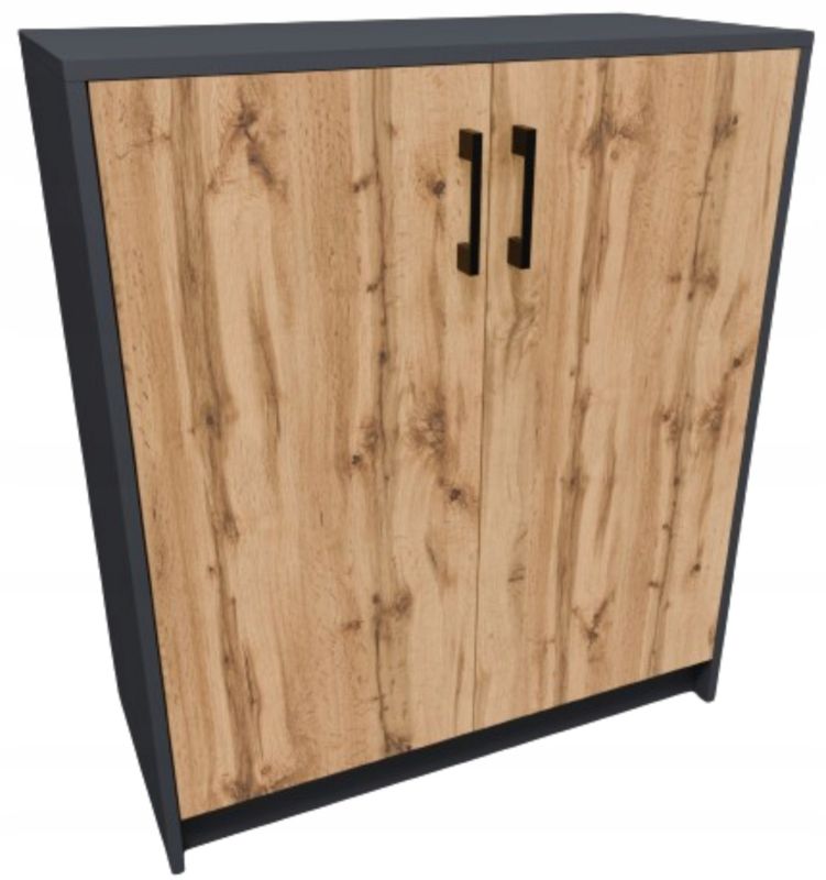 Komoda Matkam 2D szafka Rob grafit-wotan 1 szt.