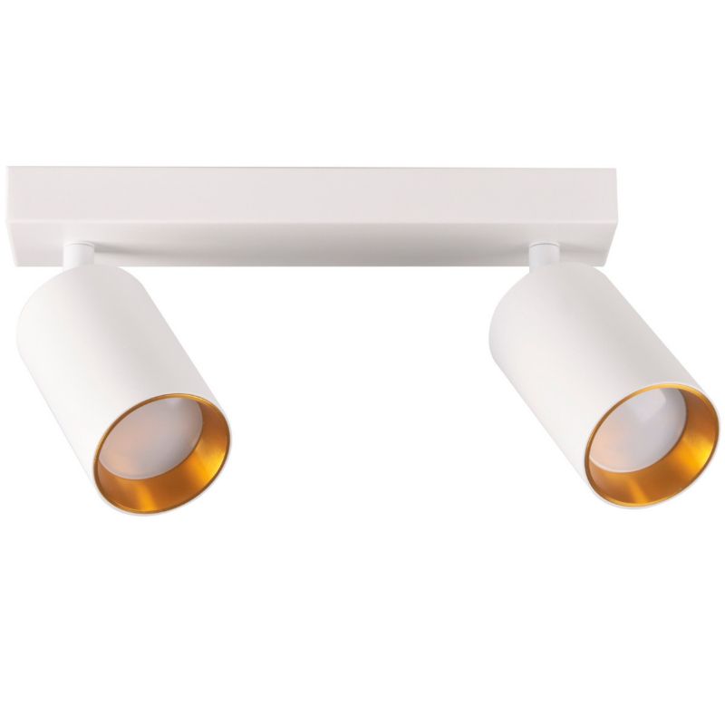 Kinkiet ścienny Polux Maribel biało-złoty 2 x GU10 x 10W IP20 wym: 16,8 x 26 x 6 cm - 1 szt.